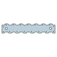 Simpson ST2122 121316 inch 20 Gauge Strap Tie G90 Galvanized