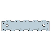 Simpson ST292 9516 inch 20 Gauge Strap Tie G90 Galvanized