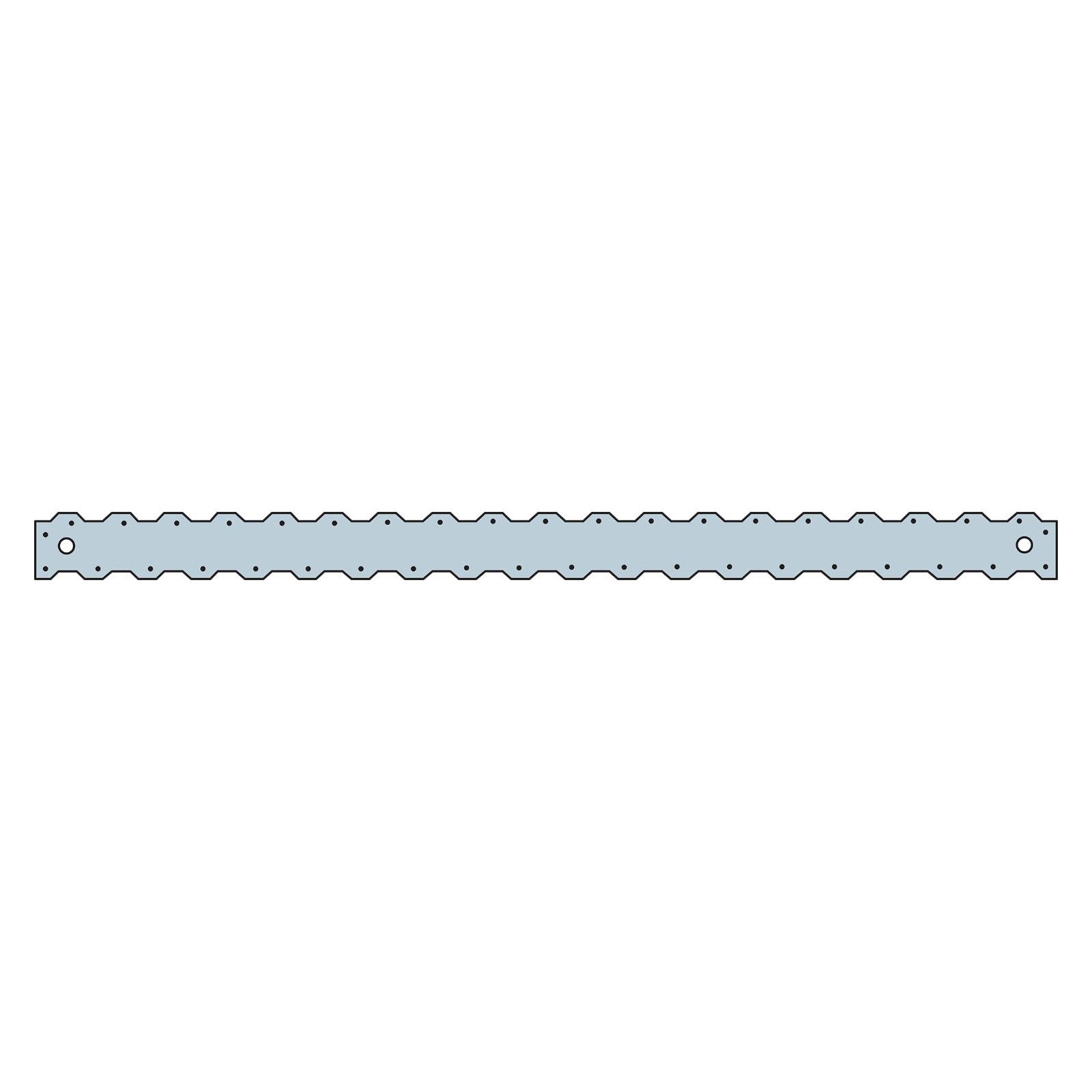 Simpson ST6236 331316 inch 14 Gauge Strap Tie G90 Galvanized