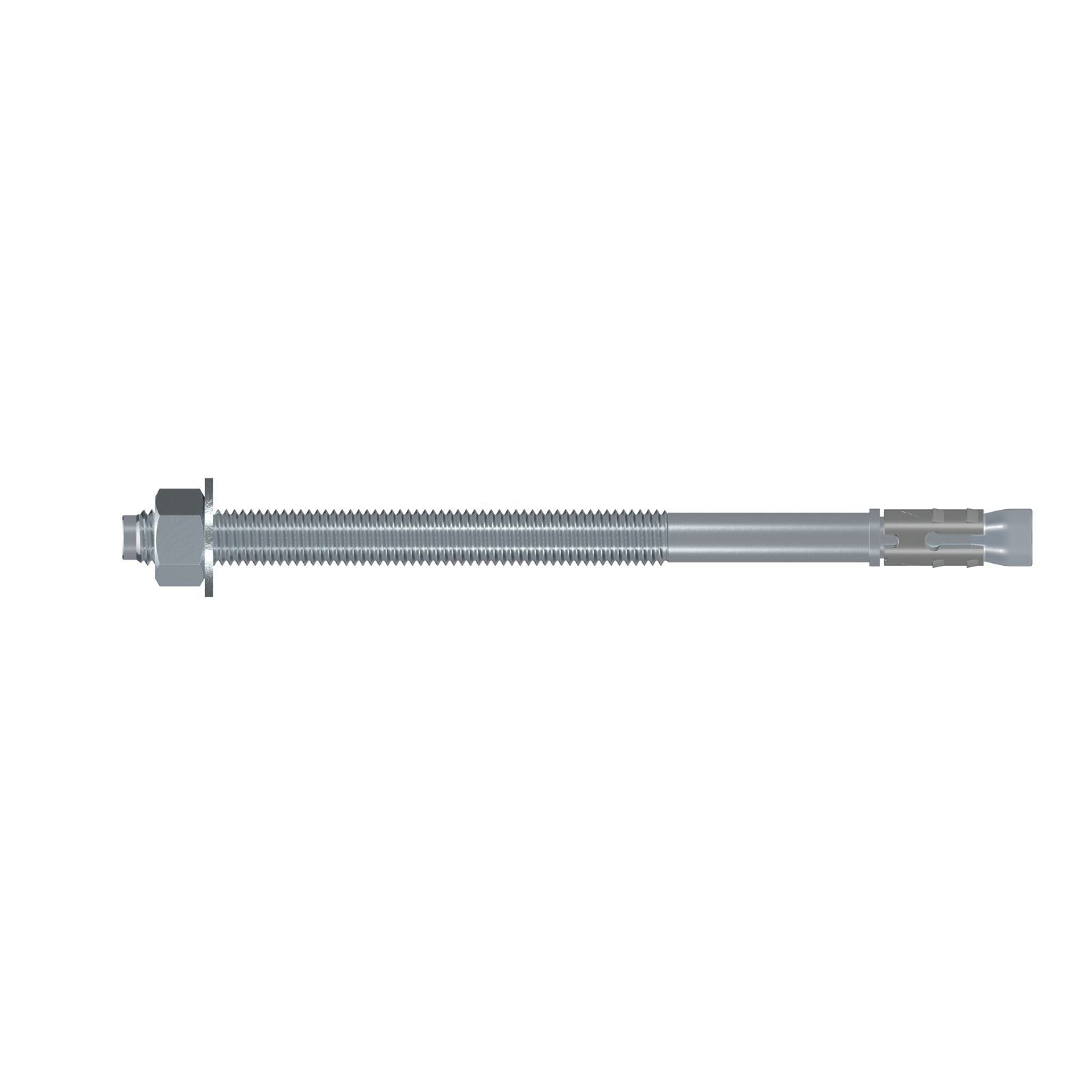 5/8" x 12" Strong-Tie Strong Bolt 2 Wedge Anchor, Zinc Plated, Pkg 4
