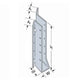Simpson SUL210 Joist Hanger Skewed Left Galvanized image 4 of 4