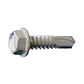 #14 x 2 inch SelfDrilling Metal Screw Hex Head 410 Stainless Pkg 1500