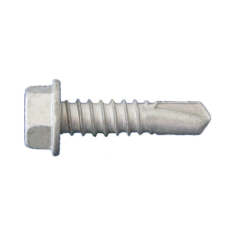 14 x 3/4" SelfDrilling Metal Screw, Hex Head DaggerGuard Coating