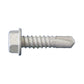 #12 x 114 inch SelfDrilling Metal Screw Hex Head DaggerGuard Coating Pkg 3500