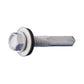 #1224 x 112 inch SelfDrilling #5 Point Metal Screw Hex Head wWasher 410 Stainless Pkg 2000