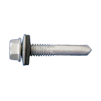 #1224 x 78 inch SelfDrilling #4 Point Metal Screw Hex Head wWasher DaggerGuard Coating Pkg 4000