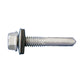 14 inch20 x 212 inch SelfDrilling #5 Point Metal Screw Hex Head wWasher DaggerGuard Coating Pkg 1000