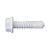 #8 x 916 inch SelfDrilling Metal Screw Hex Head White DaggerGuard Pkg 10000