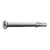 #12 x 2 inch SelfDrilling Metal Screw wWings Phillips Flat Head 410 Stainless Pkg 2000