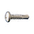 #10 x 1 inch SelfDrilling Metal Screw Phillips Pan Head 410 Stainless Pkg 5000