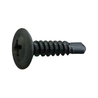 #8 x 12 inch Phillips Modified Truss Wafer SelfDrilling Screw Black Phosphate Pkg 10000