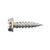 #12 x 1 inch Slotted Hex Needle Point Sheet Metal Screw Zinc Pkg 5000