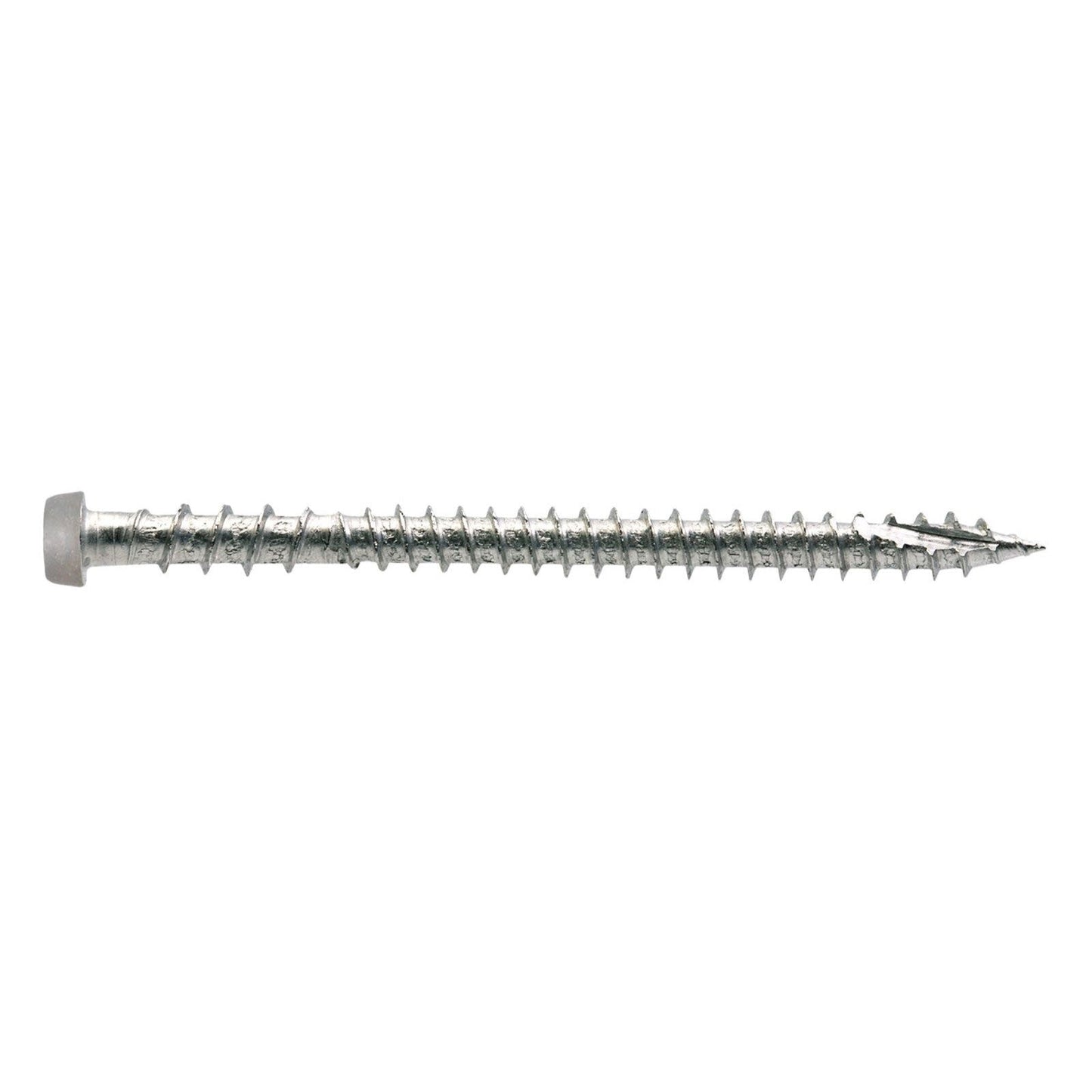 #10 x 2-3/4" 316 Stainless Steel DCU Composite Decking Screw - Gray