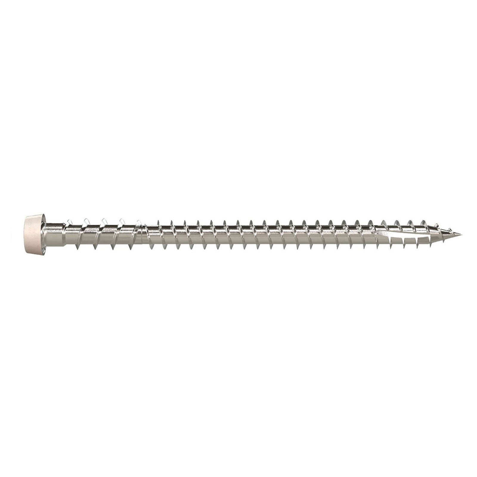 #10 x 2-3/4" 316 Stainless Steel DCU Composite Decking Screw - Gray05