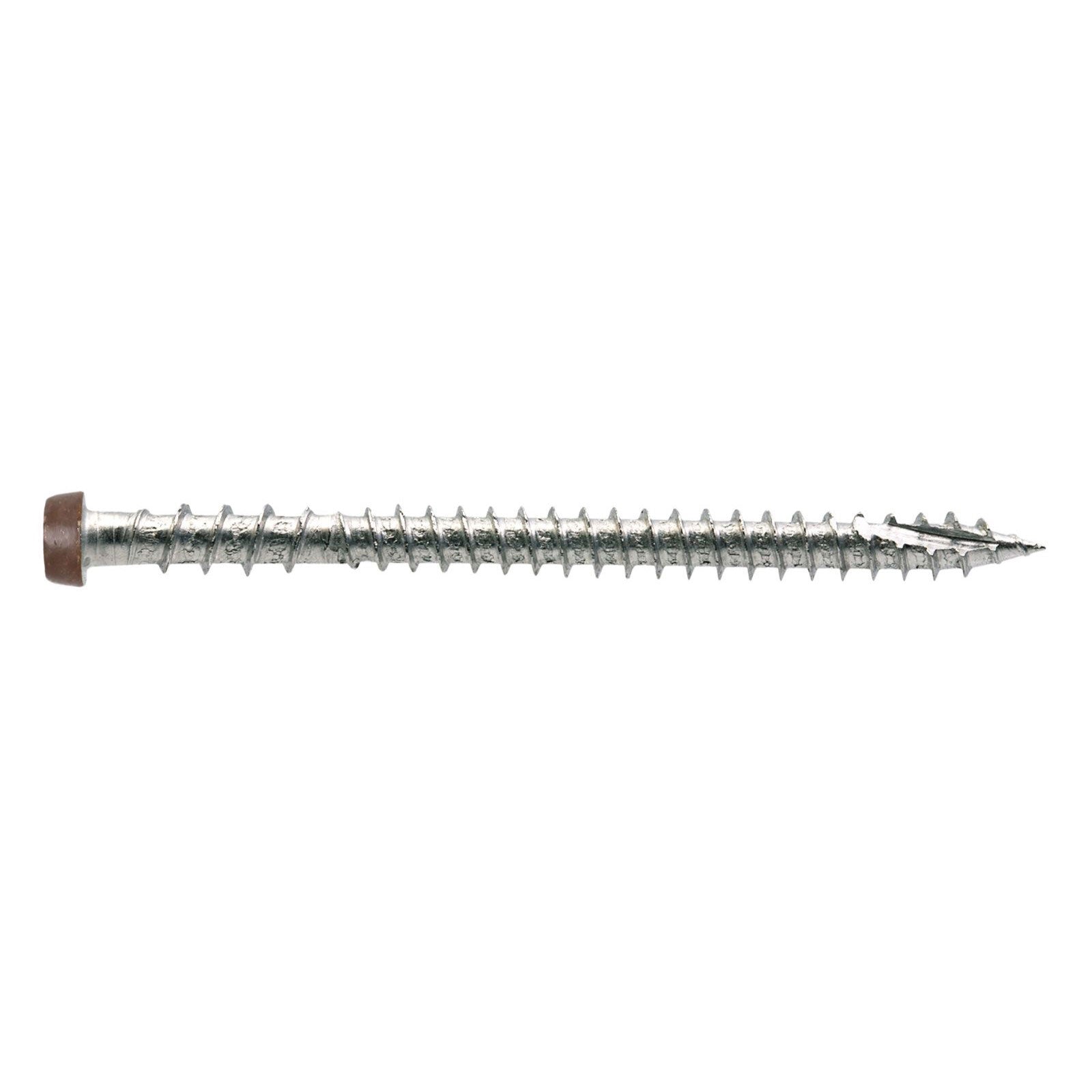 #10 x 2-3/4" 316 Stainless Steel DCU Composite Decking Screw - Red01