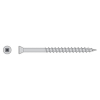 #7 x 158 inch #1 Square Drive Trim Head Deck Screw 316 Stainless 1 lb Pkg