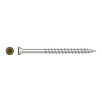 #7 x 214 inch 316 Stainless Steel T15 Trim Head Deck Screw Brown 01 Pkg 1750