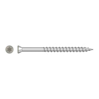 #7 x 214 inch 316 Stainless Steel T15 Trim Head Deck Screw Gray Pkg 350