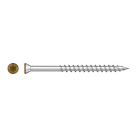 #7 x 214 inch 316 Stainless Steel T15 Trim Head Deck Screw Tan 01 Pkg 1750