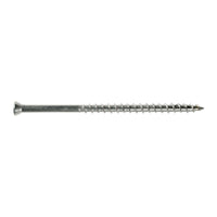 #7 x 3 inch #1 Square Drive Trim Head Deck Screw 316 Stainless 1 lb Pkg image 1 of 2