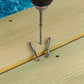 #7 x 3 inch #1 Square Drive Trim Head Deck Screw 316 Stainless 1 lb Pkg image 2 of 2
