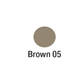 #8 x 1-3/4" Composite Fascia Screws, 316 Stainless Steel - Brown 05, Pkg 75