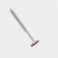 #8 x 1-3/4" Composite Fascia Screws, 316 Stainless Steel - Brown 05, Pkg 75