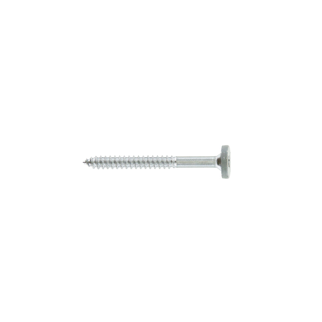 #8 x 1-3/4" Composite Fascia Screws, 316 Stainless Steel - Gray 01, Pkg 75