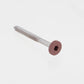 #8 x 1-3/4" Composite Fascia Screws, 316 Stainless Steel - Redwood, Pkg 75