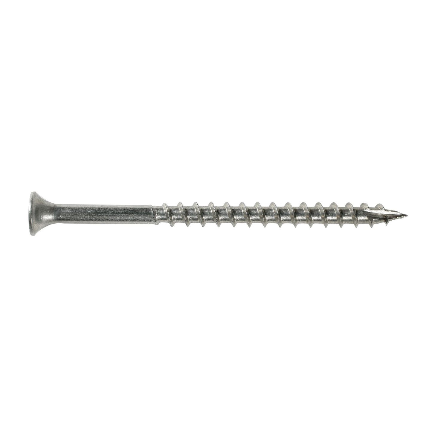 #8 x 2 inch #2 Square Drive Deck Screw 316 Stainless 5 lb Pkg