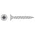 #8 x 158 inch Steel FiberCement Screw 316 Stainless Pkg 1000
