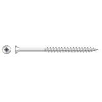 #10 x 3 inch 316 Stainless #2 Square Drive Deck Screw Pkg 1500