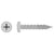 #10 x 114 inch Pan Head Screws 316 Stainless Steel Pkg 100