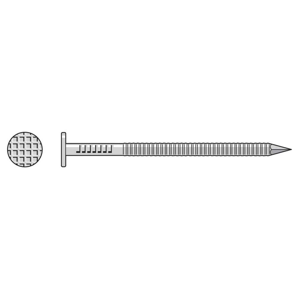8D (212 inch) Wood Siding Nail 316 Stainless Steel 25 lb Pkg