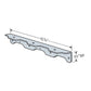 Simpson TA10Z-R Staircase Angle, Pkg 1 - Zmax Finish