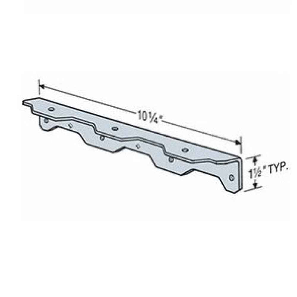 Simpson TA10ZKT Staircase Angle 2 Per Kit w Screws Zmax Finish image 4 of 4