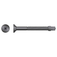 #14 x 2-3/8" TB Self-Drilling Wood-To-Steel Screw, Black Phosphate