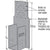 Simpson THGBV5.50/11 Truss Hanger for Girders - Bolted or Screwed, Gray Painted