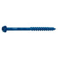 3/16" x 3-1/4" Strong-Tie Hex Head Titen Turbo Screw Anchor, Blue Zinc, Pkg 100