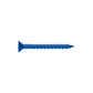 1/4"-2-1/4" Strong-Tie Flat Head Titen Turbo Screw Anchor, Blue Zinc, Pkg 25