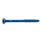 1/4" x 3-3/4" Strong-Tie Flat Head Titen Turbo Screw Anchor, Blue Zinc, Pkg 75