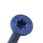 3/16" x 1-1/4" Tapcon Blue Flat Head Concrete Screw, T-25 Star Drive, Pkg 100