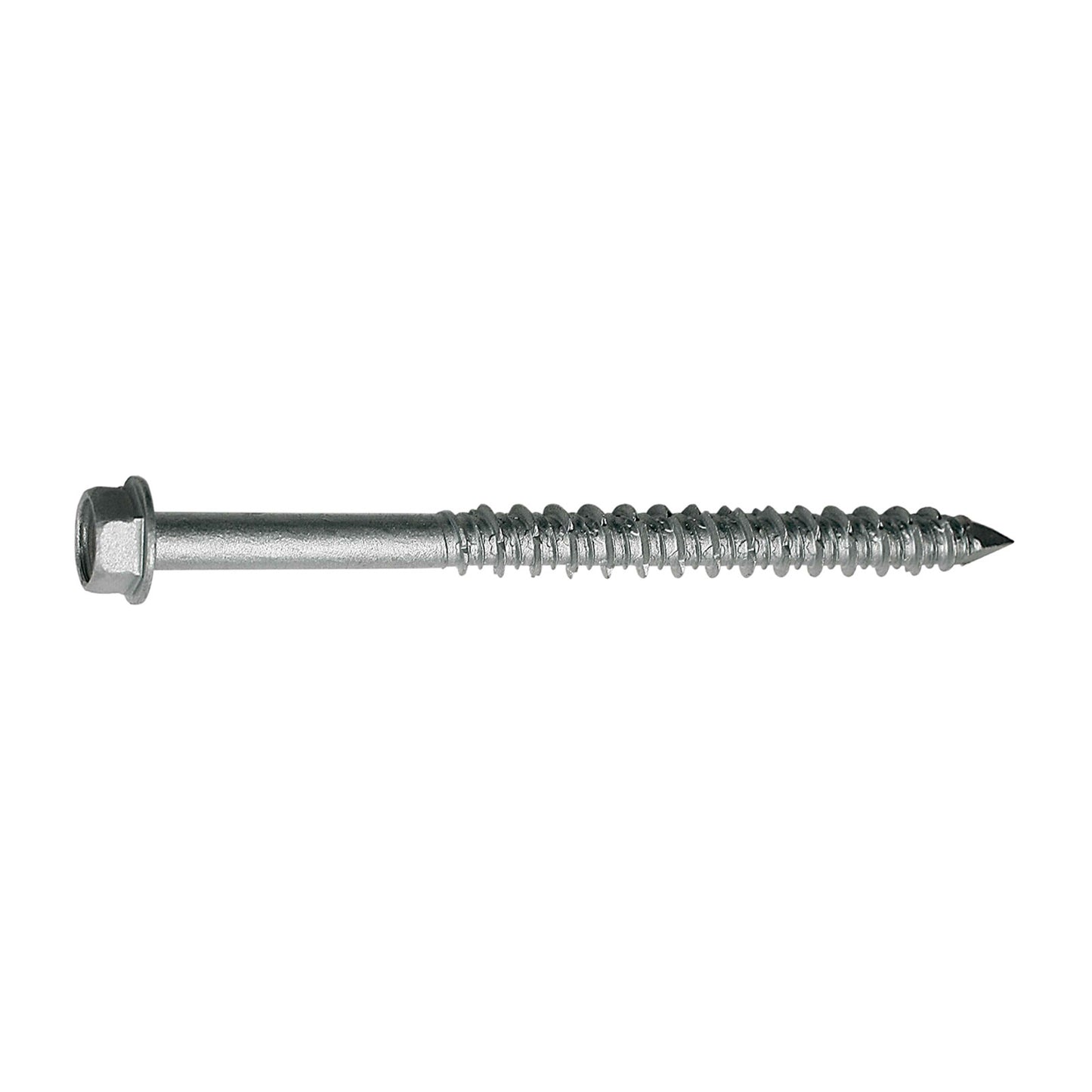 1/4" x 1-1/4" Strong-Tie Hex Head Titen Screw, 410 Stainless Steel, Pkg 100