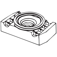 Flexstrut Top Spring Channel Nut Drawing