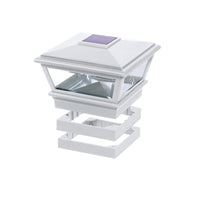 Solar VersaCap White Post Cap