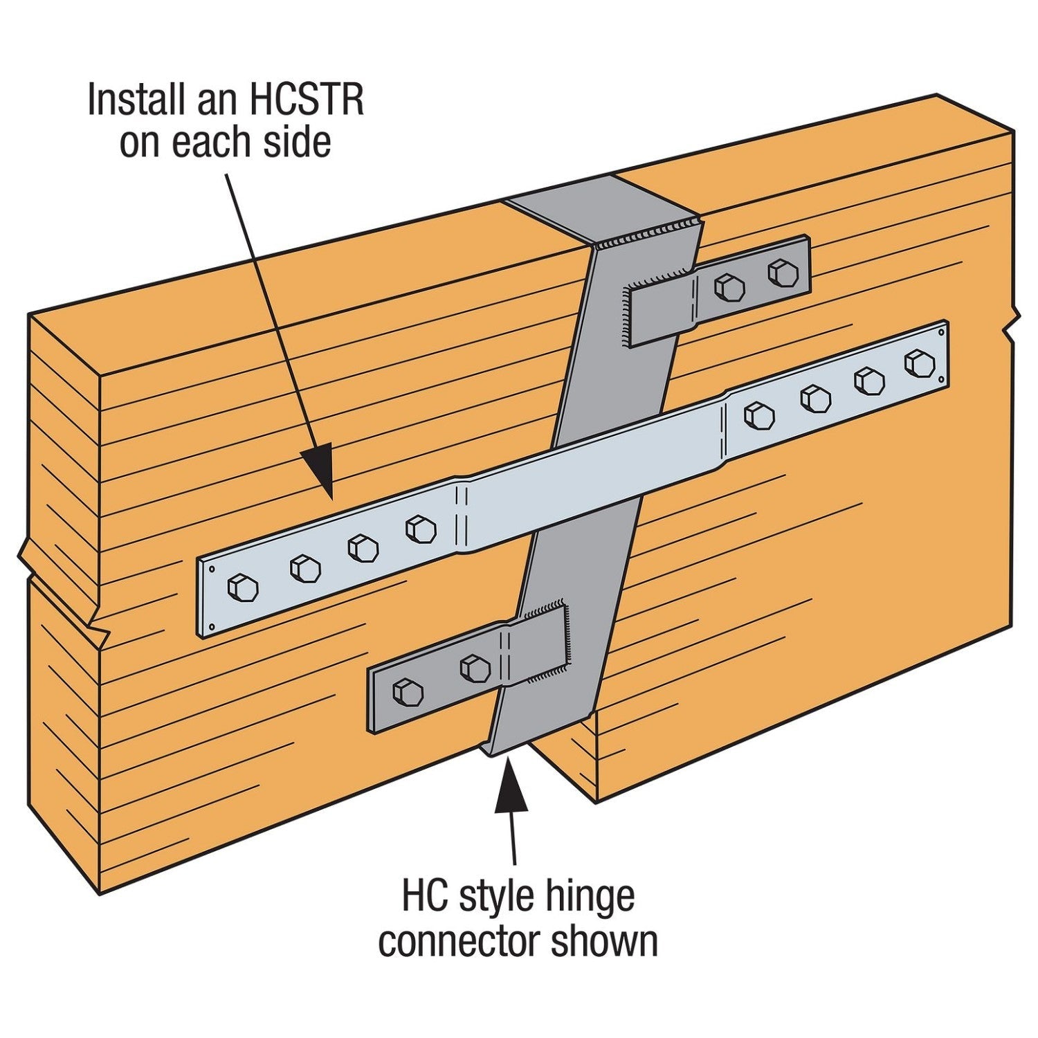 Typical HCSTR Installation - HCSTR4 shown