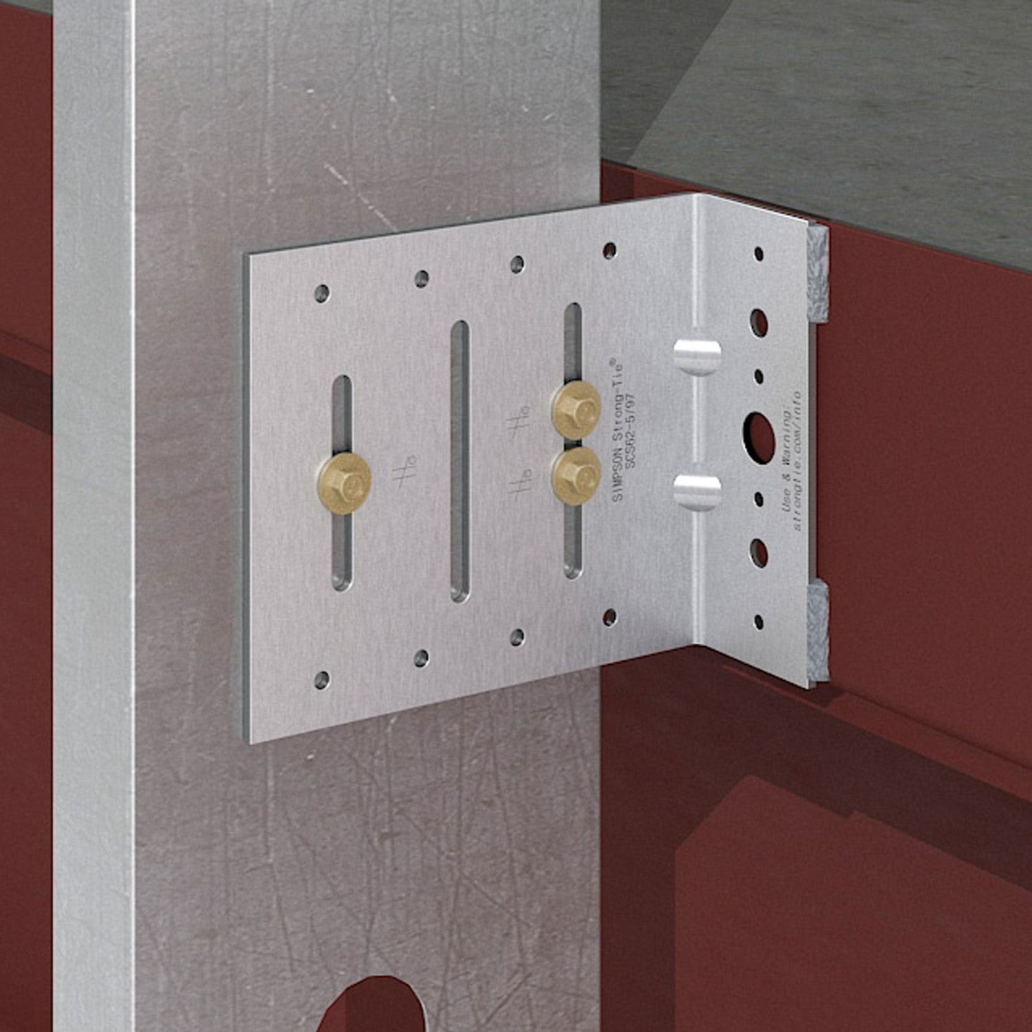 Typical SCS Seismic Bypass Framing Connector Installation