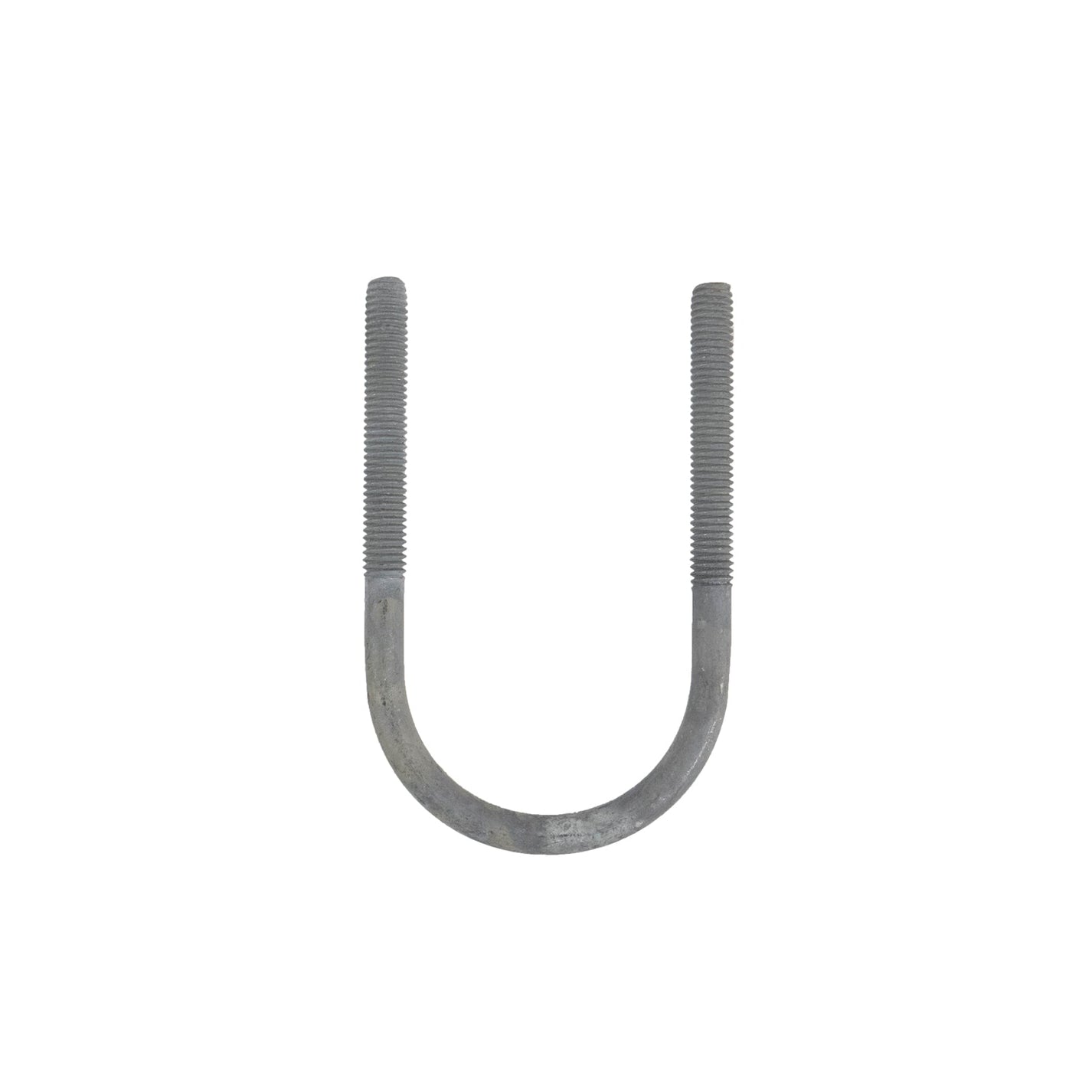 2" Round Pipe U Bolt, 3/8"16 Thread Hot Dip Galvanized Fasteners Plus