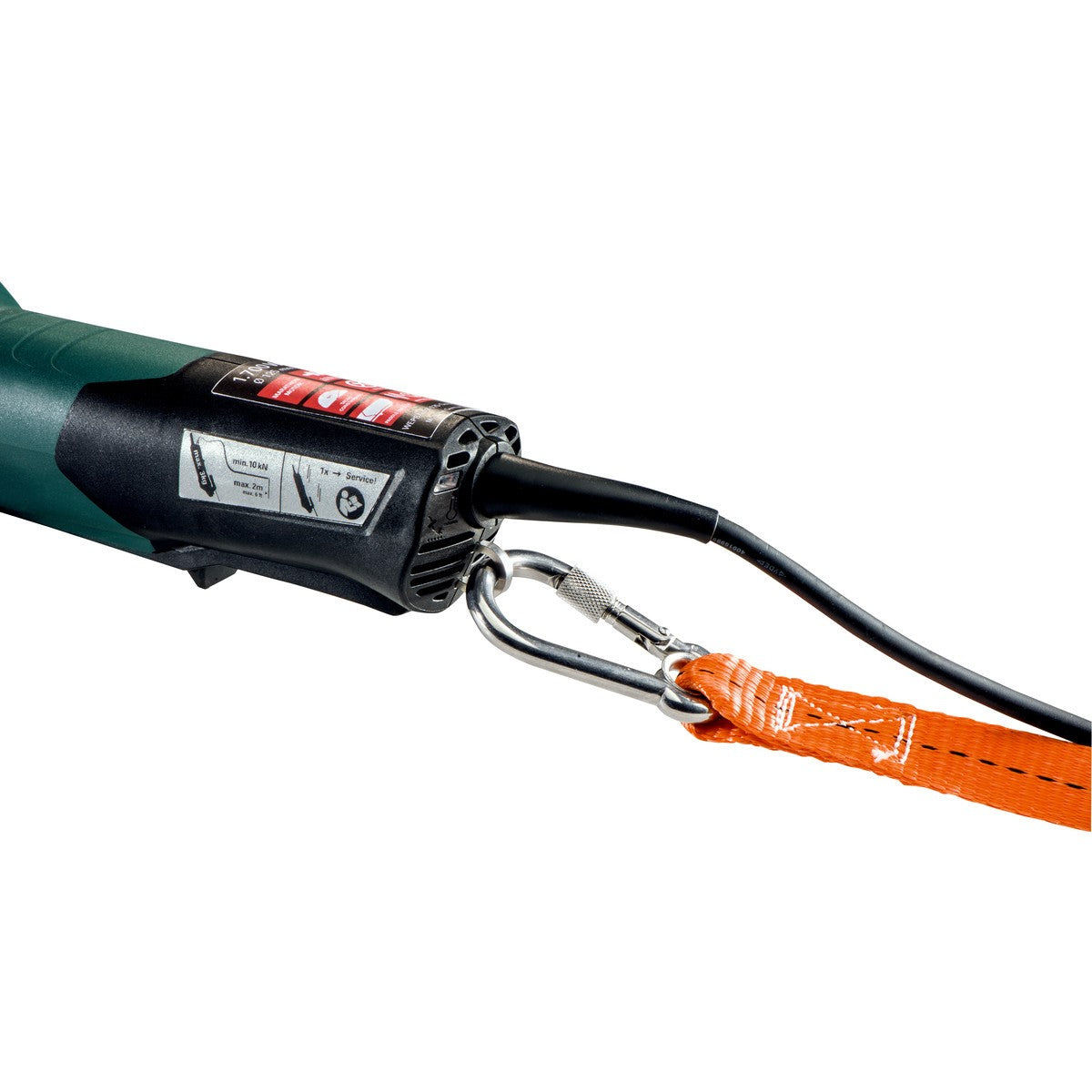 Metabo (600437420) 5 inch Angle Grinder w NonLock Paddle Switch Brake & Drop Secure image 5 of 6