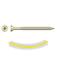 #8 x 212 inch Quik Drive WSCT Roofing Tile Screw Heavy Zinc Electroplated Pkg 1500 image 1 of 2